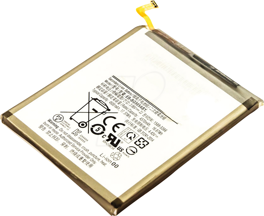 AKKU 13437 - Smartphone-Akku für Samsung-Geräte, Li-Po, 4370 mAh