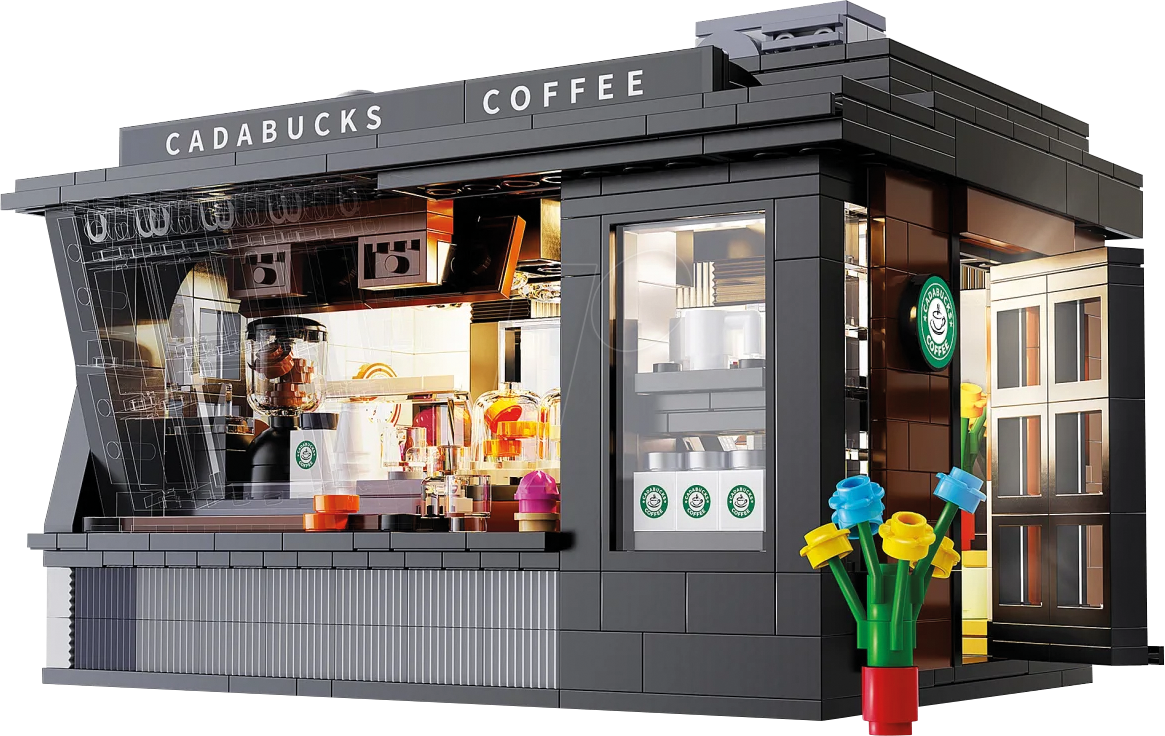 CADA 402884 - CaDA Coffee House Bricks