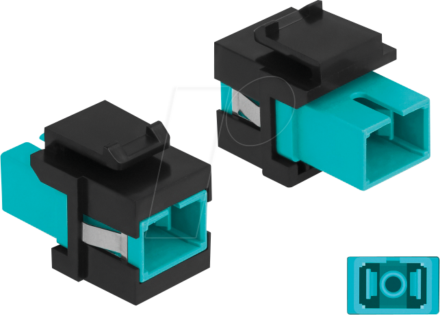 DELOCK 86814 - Keystone Modul SC Simplex Buchse > Buchse