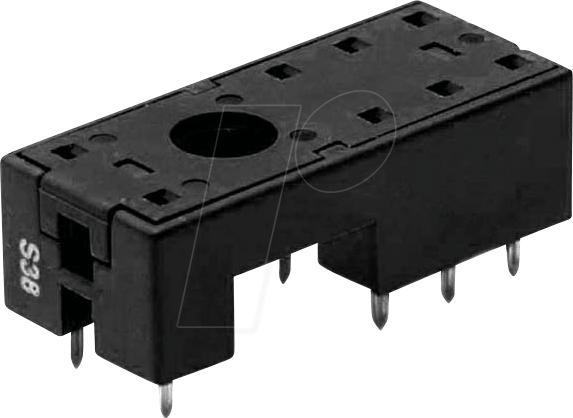 FIN 95.15.20 - Relaissockel - FIN 40.51/.52/.61, 41.52/.61 schwarz