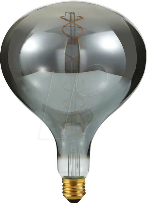 SCHI LX023911803 - LED-Lampe E27, 6 W, 180 lm, 2200 K, Smoke, Filament, dimmbar