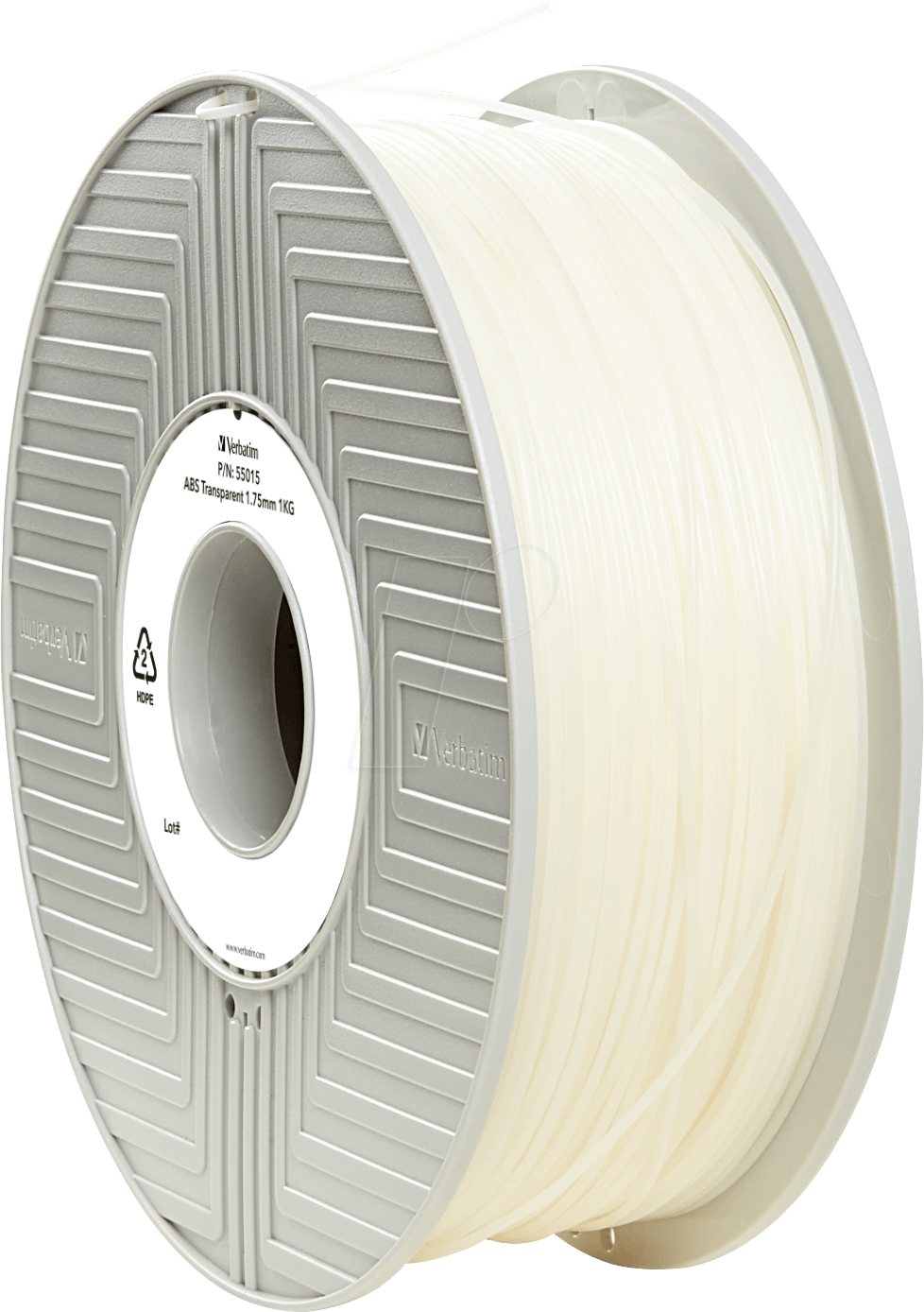VERBATIM 55028 - Filament, ABS, natur, 1,75 mm, 1 kg