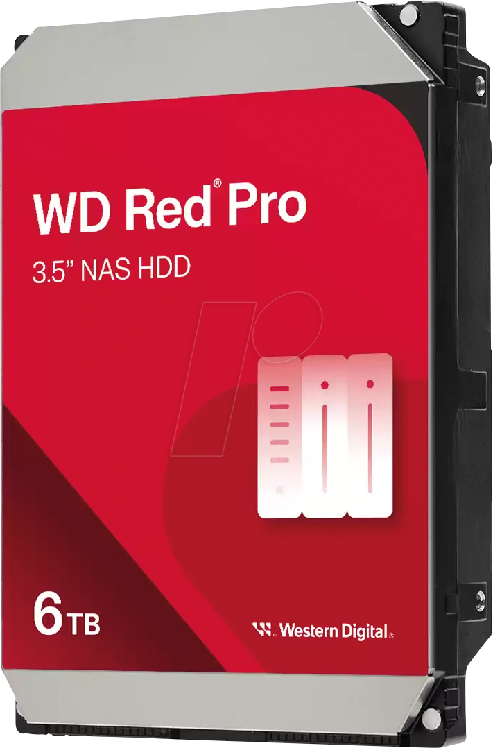 WD6005FFBX - 6TB Festplatte WD RED PRO - NAS