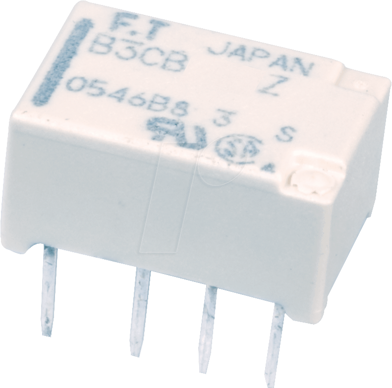 FTR B3CA024Z - Subminiatur-Relais FTR-B3 24 VDC, 2 Wechsler, 1 A