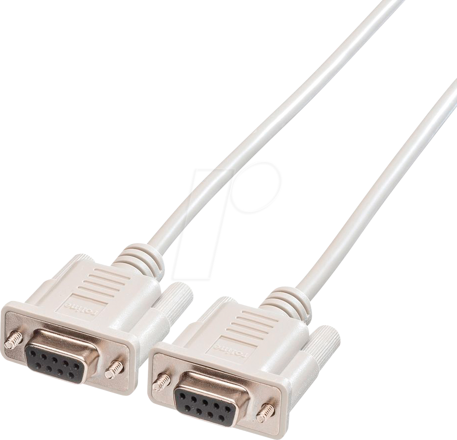 ROLINE 11019018 - Kabel Seriell, 9-pol RS-232, Buchse/Buchse, 1,8 m