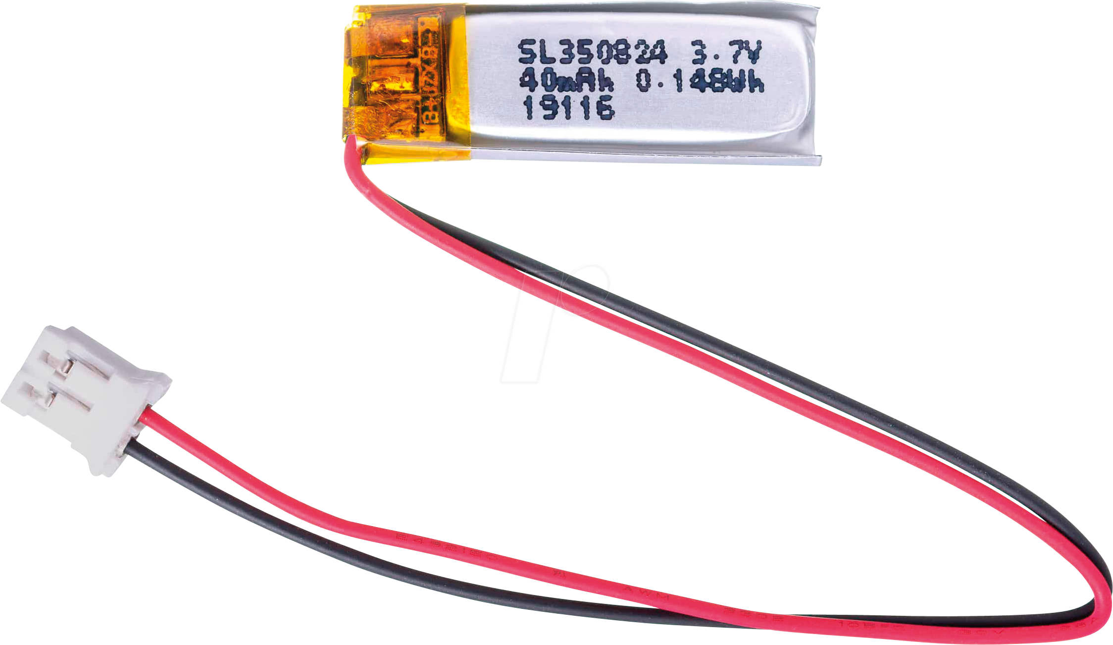 AKKU SOLD333275 - Li-Ion Akku, SOLDERED 333275, 40 mAh, 3,7 V