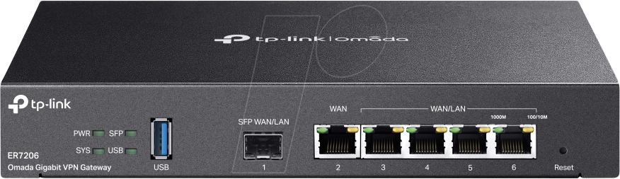 Thumbnail - TPLINK TL-ER7206 - Gigabit Multi WAN VPN-Router
