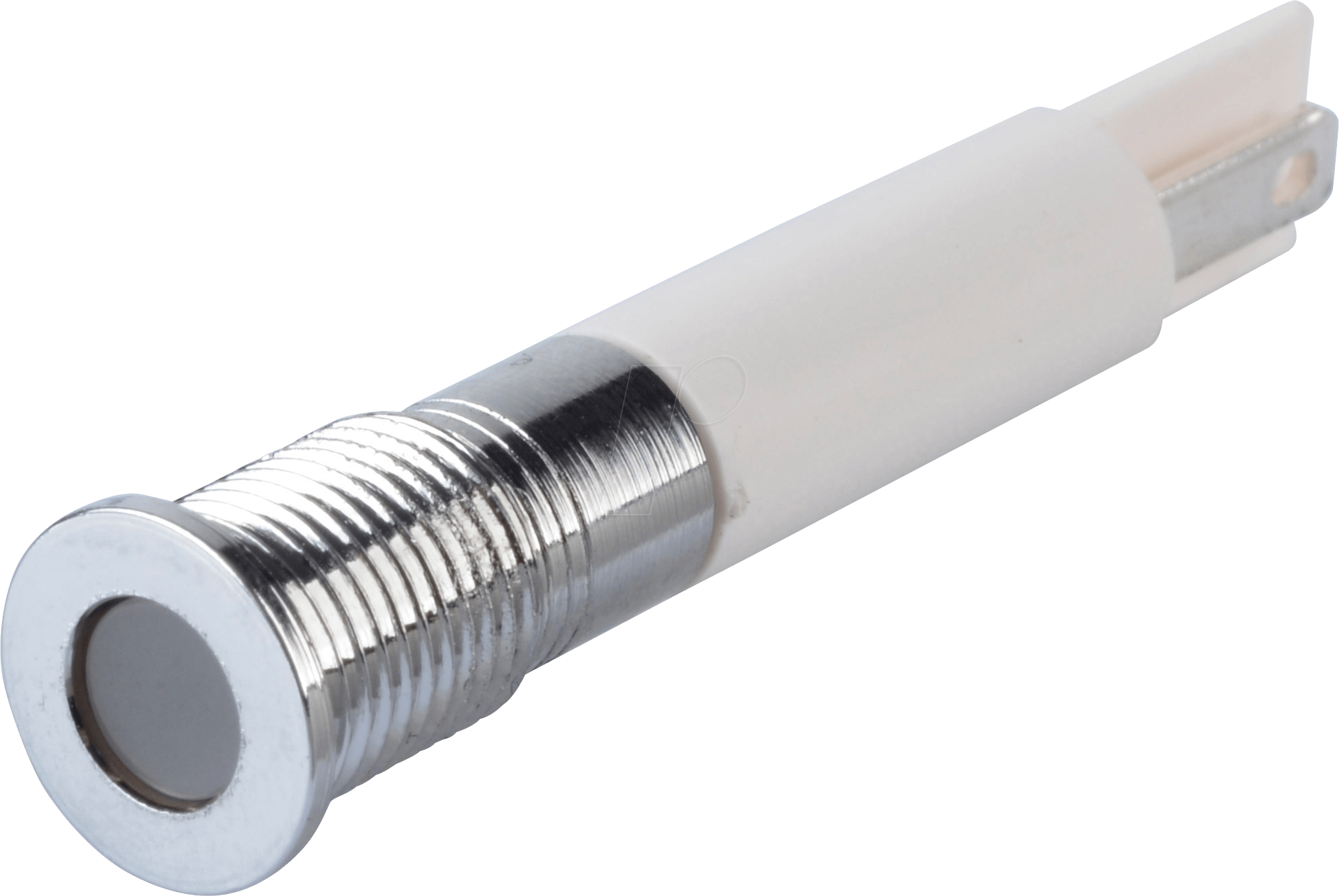 APM Q8F1C W24E - LED-Signalleuchte, weiß, 24 V, Ø 8 mm, bündig, FASTON