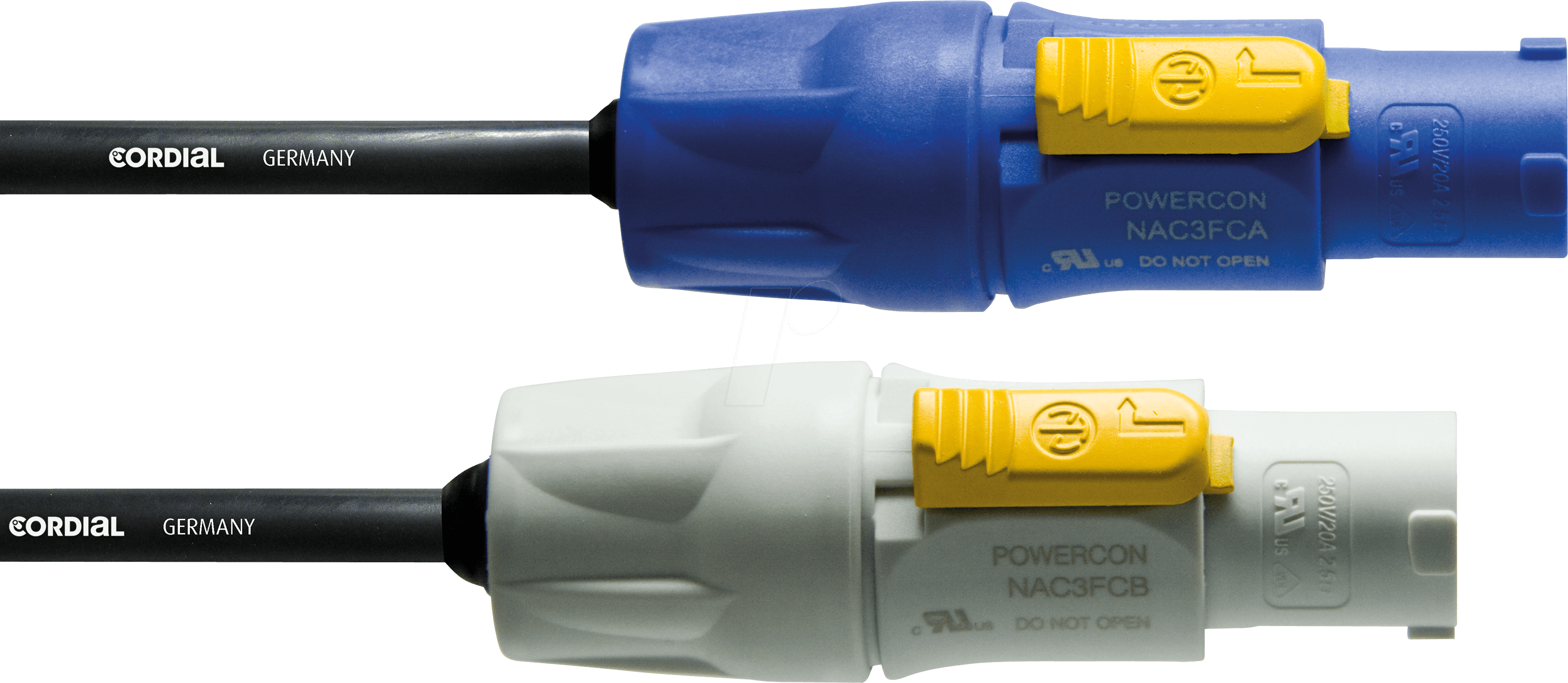 CFCA 1,5 FCB - Kabel Powercon A auf Powercon B, 1,5 m