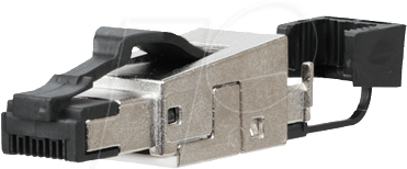 M12 RJ45C6 - Feldstecker RJ45, Cat6a