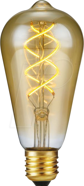 Thumbnail - SCHI LX023960105 - LED-Lampe E27, 5 W, 320 lm, 2000 K, Filament, dimmbar