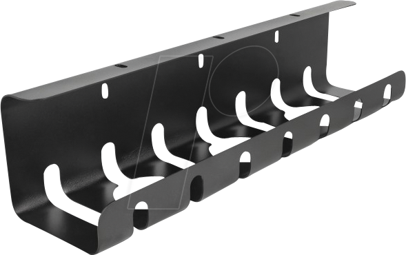 DELOCK 88031 - Kabelkanal Untertischmontage, 2er Set