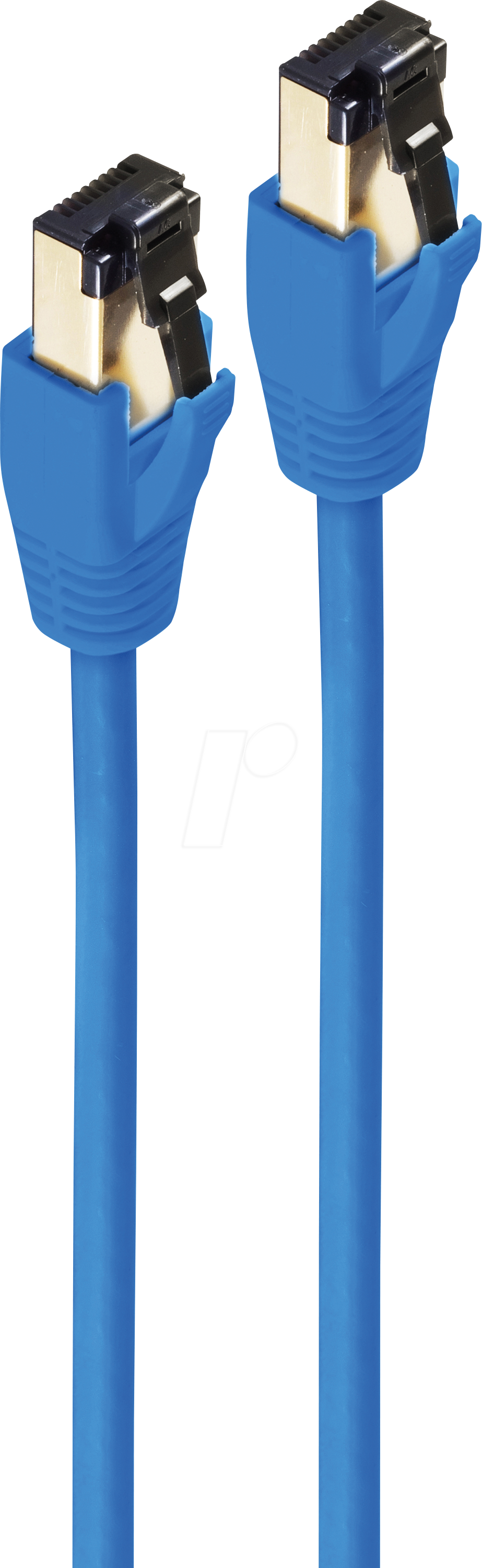 Thumbnail - SHVP BS08-41051 - Patchkabel, Cat.8.1, F/FTP PIMF, blau, 5 m