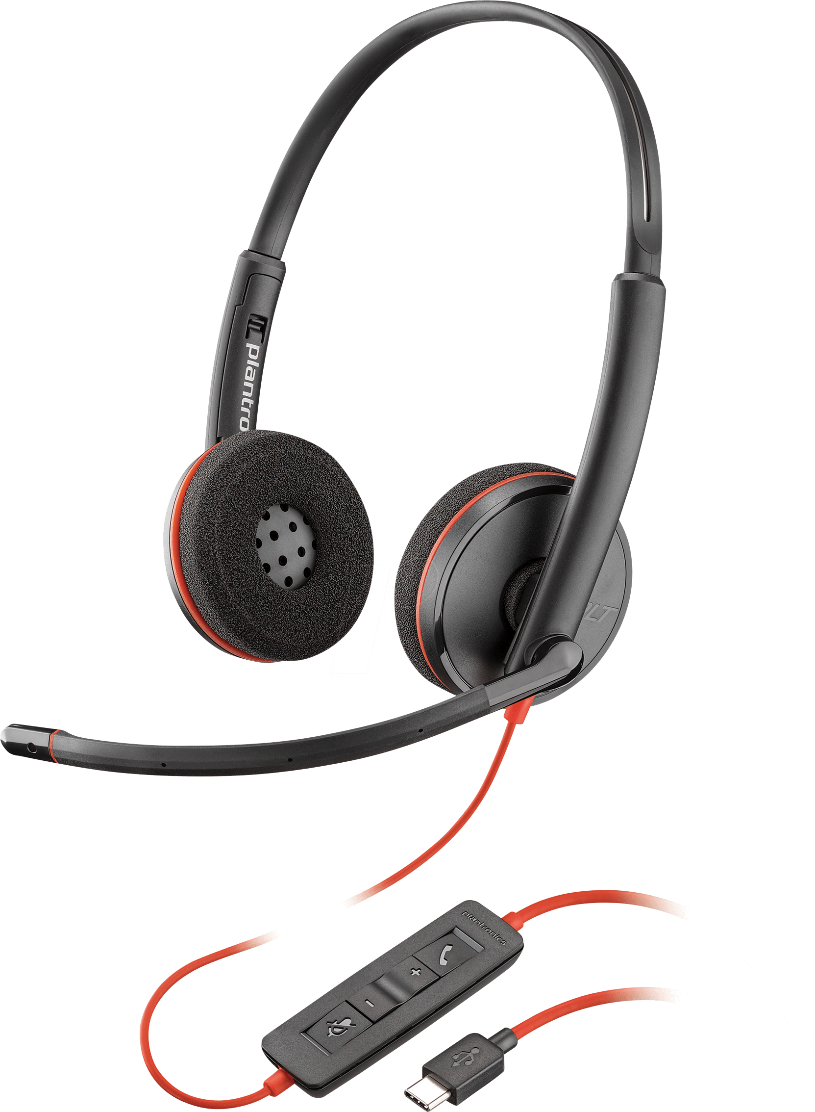 Thumbnail - POLY BW C3220 C - Headset, USB-C, Stereo, Blackwire 3220