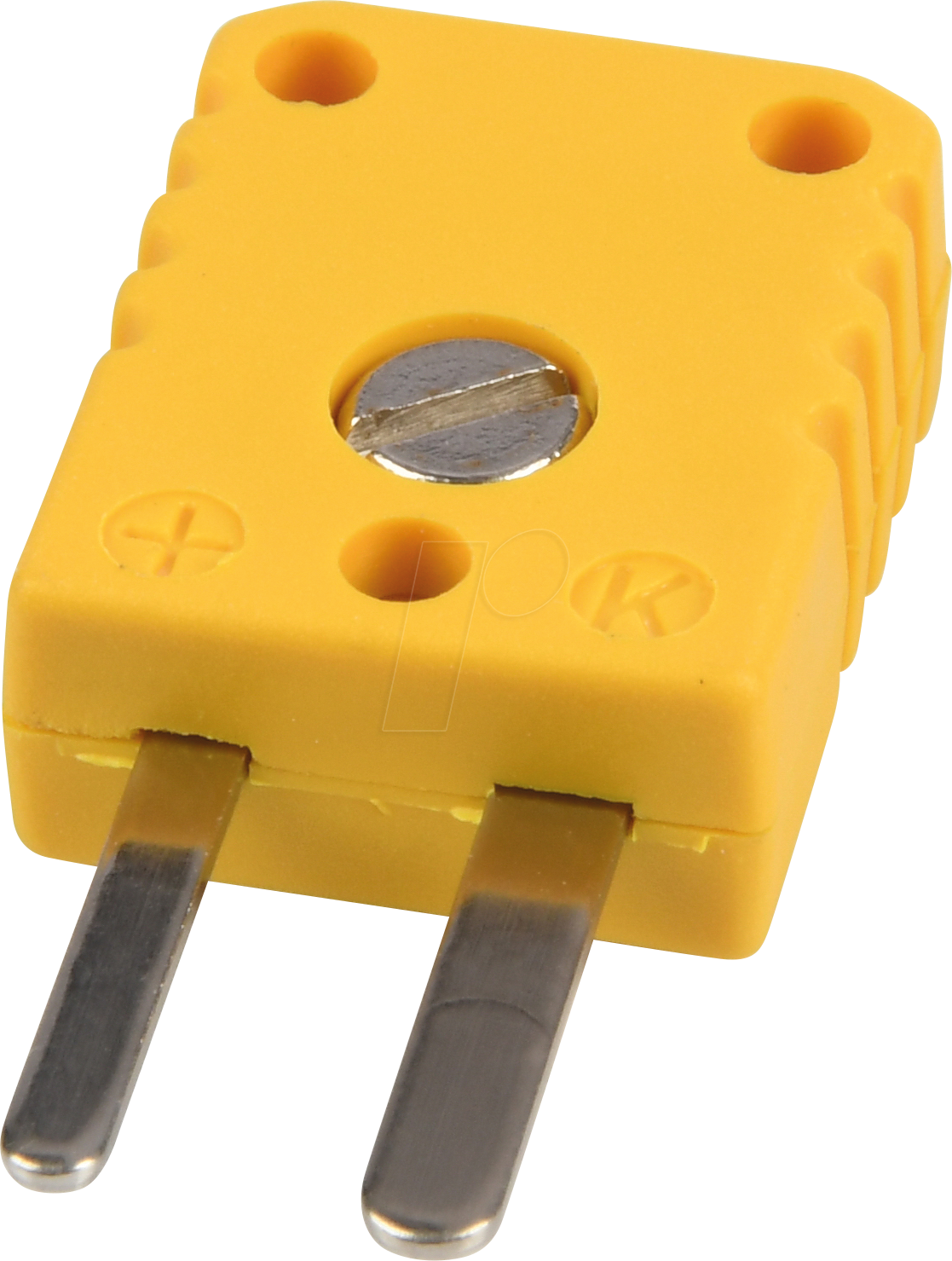 BB MS KG-50+120 - Miniaturstecker Typ K, Gelb, -50..+120 °C