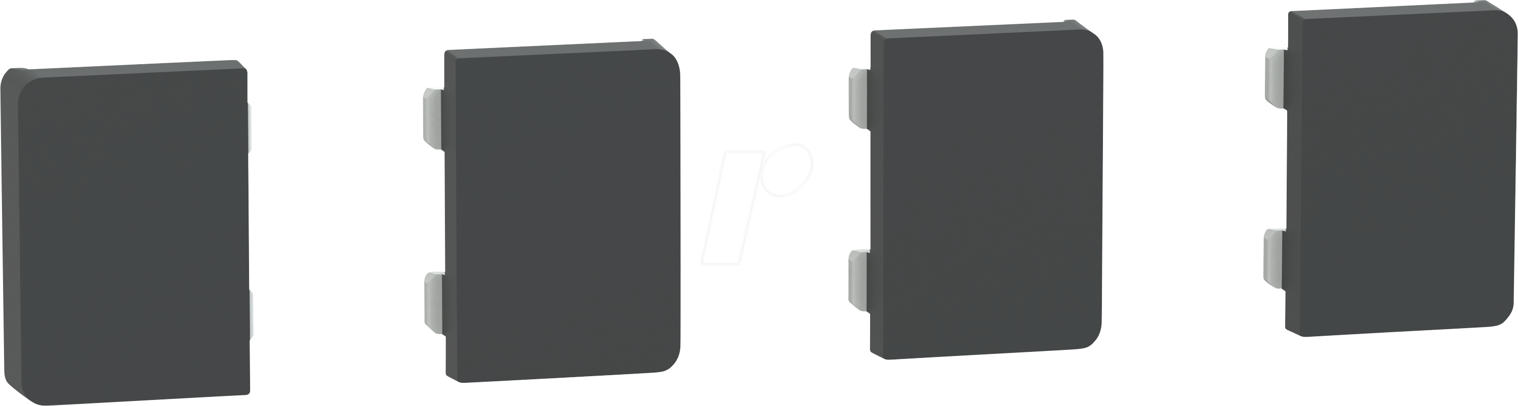 ME MEG6194-6034 - Tastsensor Flex, KNX, System Design, 4fach, Wippe, Anthrazit