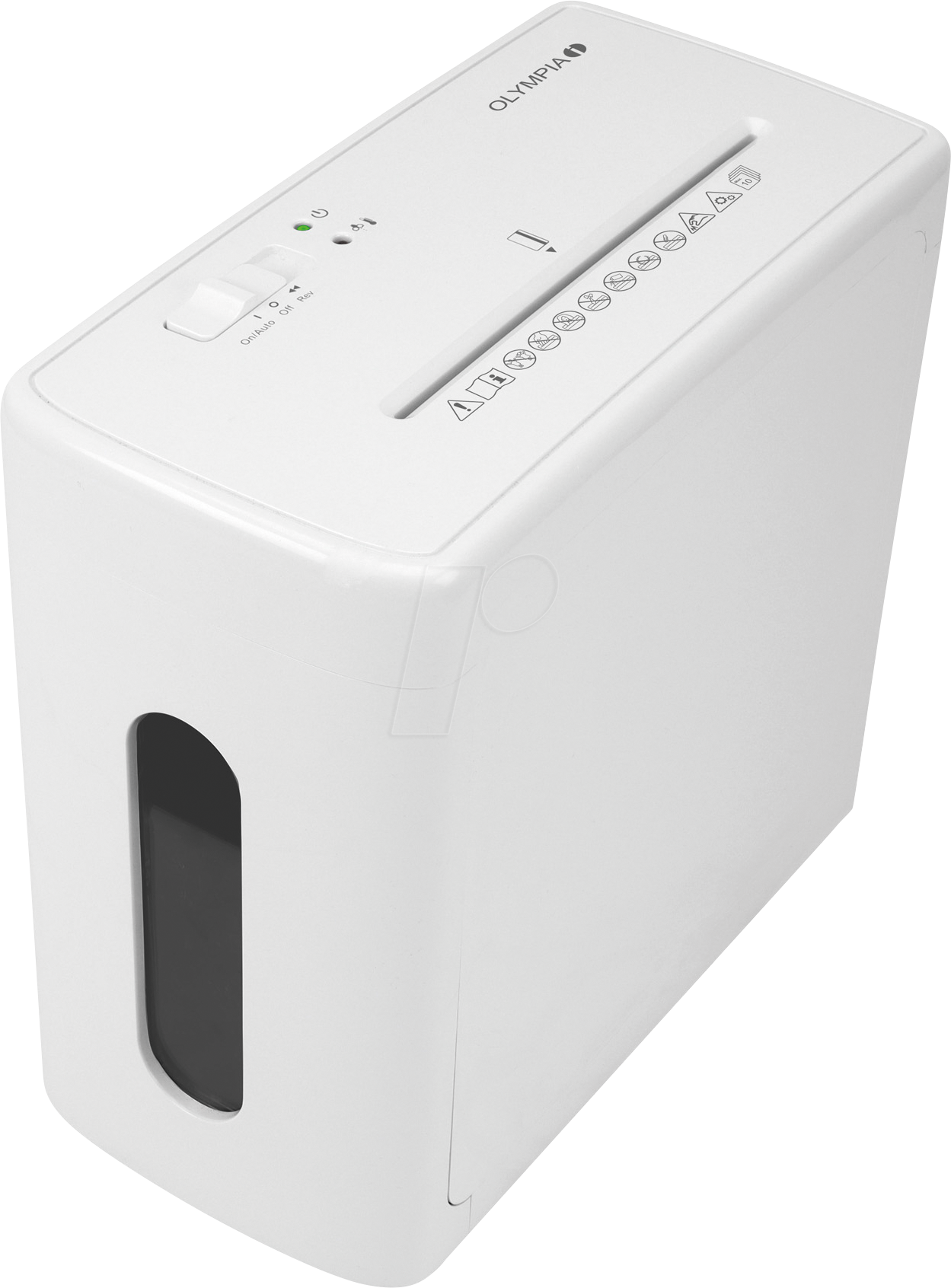 OLYMPIA CC1010S - Aktenvernichter, Partikelschnitt, P-4, 10l