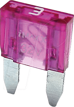 IMAXX F7003 - KFZ-Sicherung, miniOTO, 3 A, violett