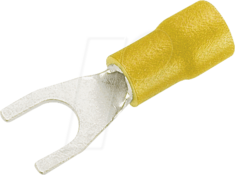 GK-G-5 - Gabel-Kerbschuhe, für M5, gelb