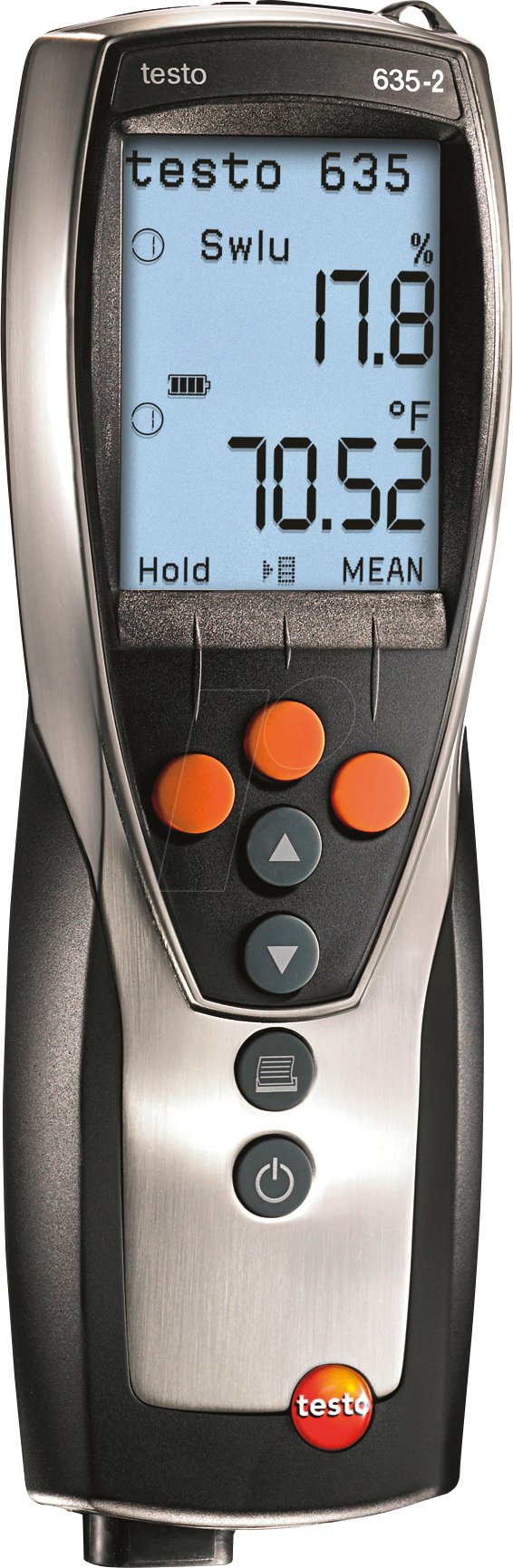 TESTO 0563 6352 - Digital-Thermometer testo 635-2, -200 bis +1370 °C, Feuchtemessu