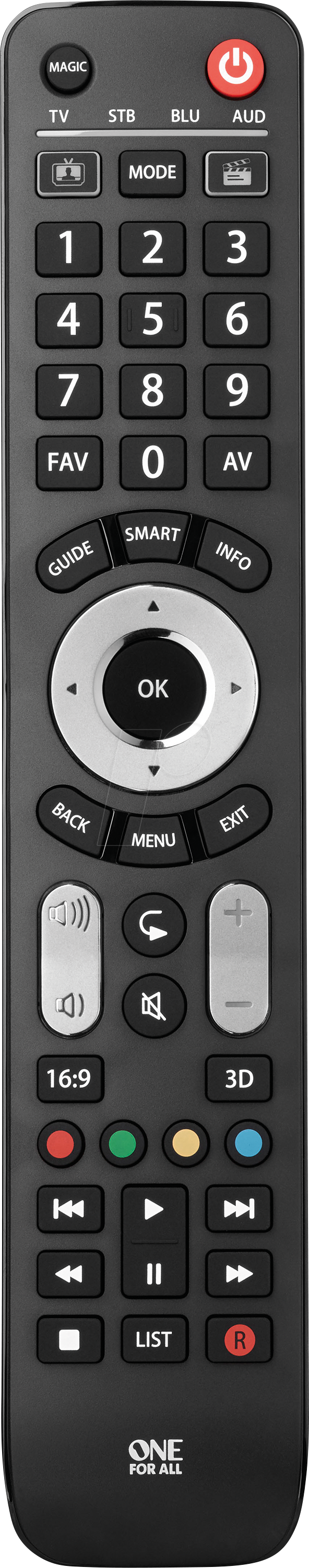 OFA URC7145 - One for All Universalfernbedienung Evolve 4