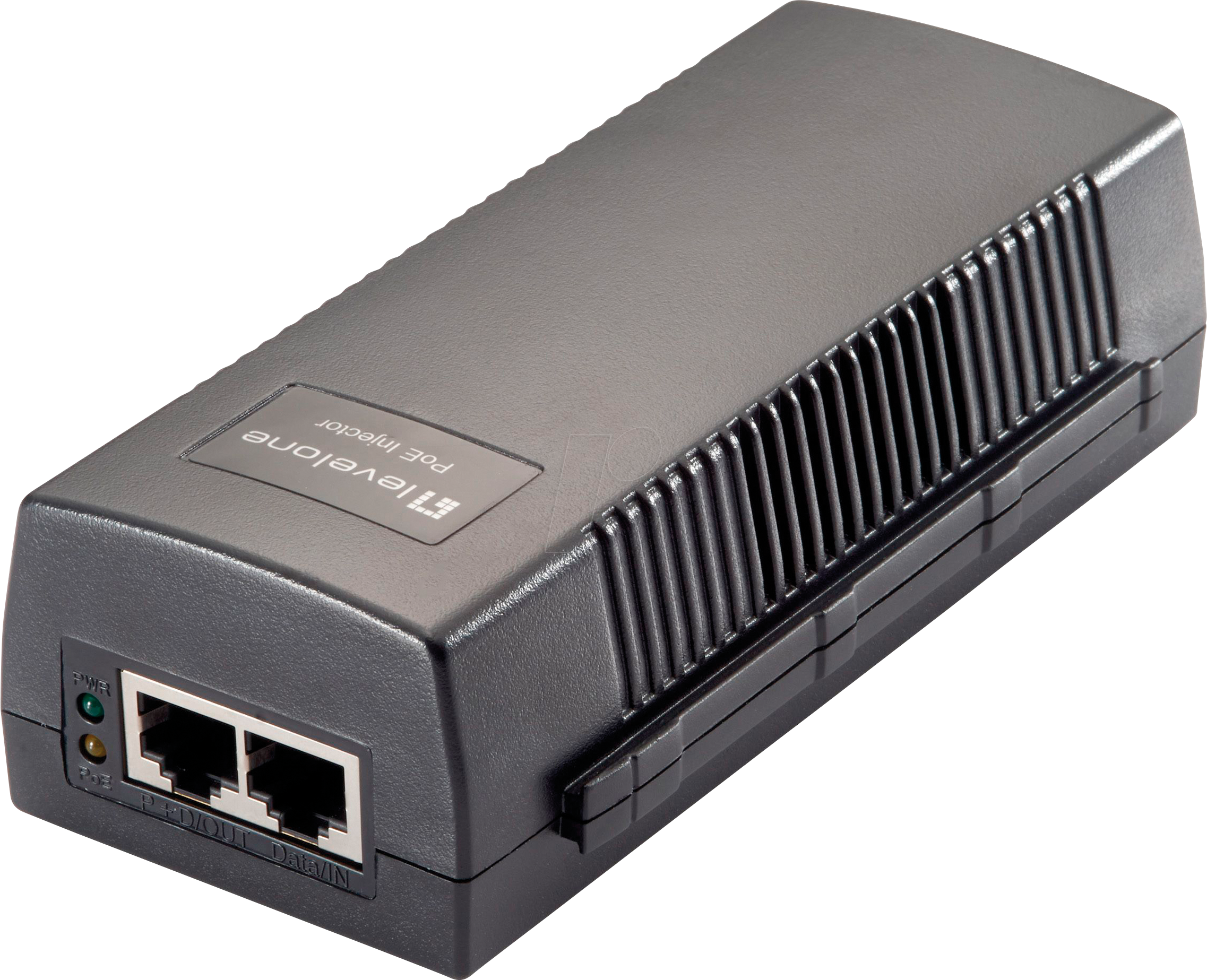 LEVELONE POI3010 - Power over Ethernet (PoE+) Injektor, Gigabit