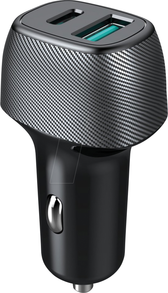 Thumbnail - FONTASTIC 254512 - KFZ-Ladegerät, 36 W, 1x USB-A, 1x USB-C (PD)