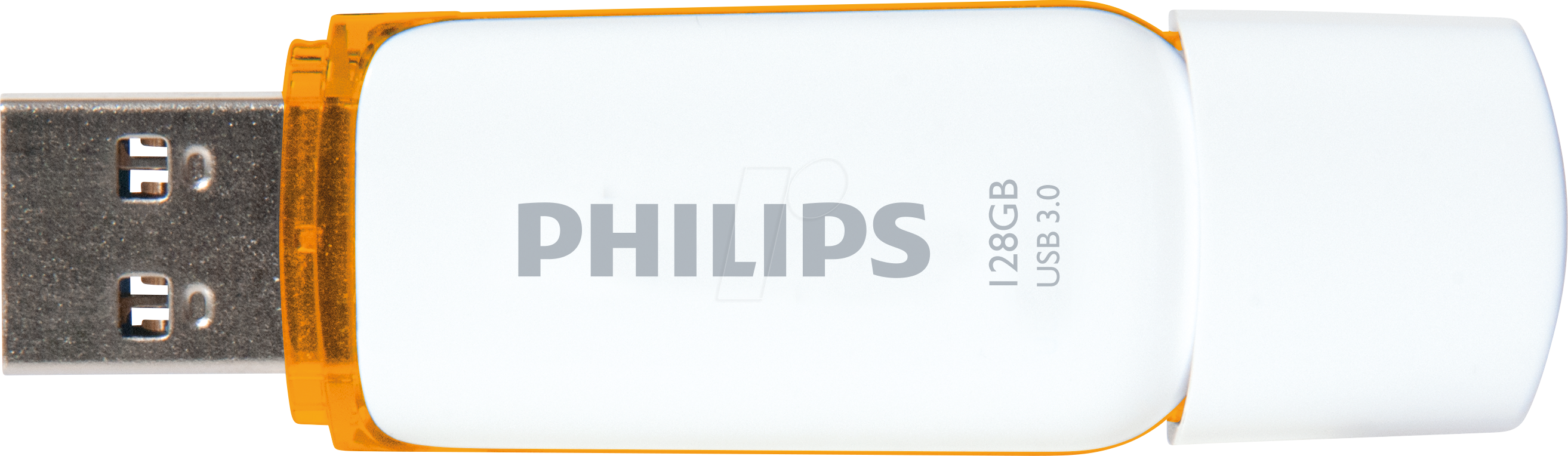 PHI FM12FD75B - USB-Stick, USB 3.0, 128 GB, Snow Edition Sunrise Orange