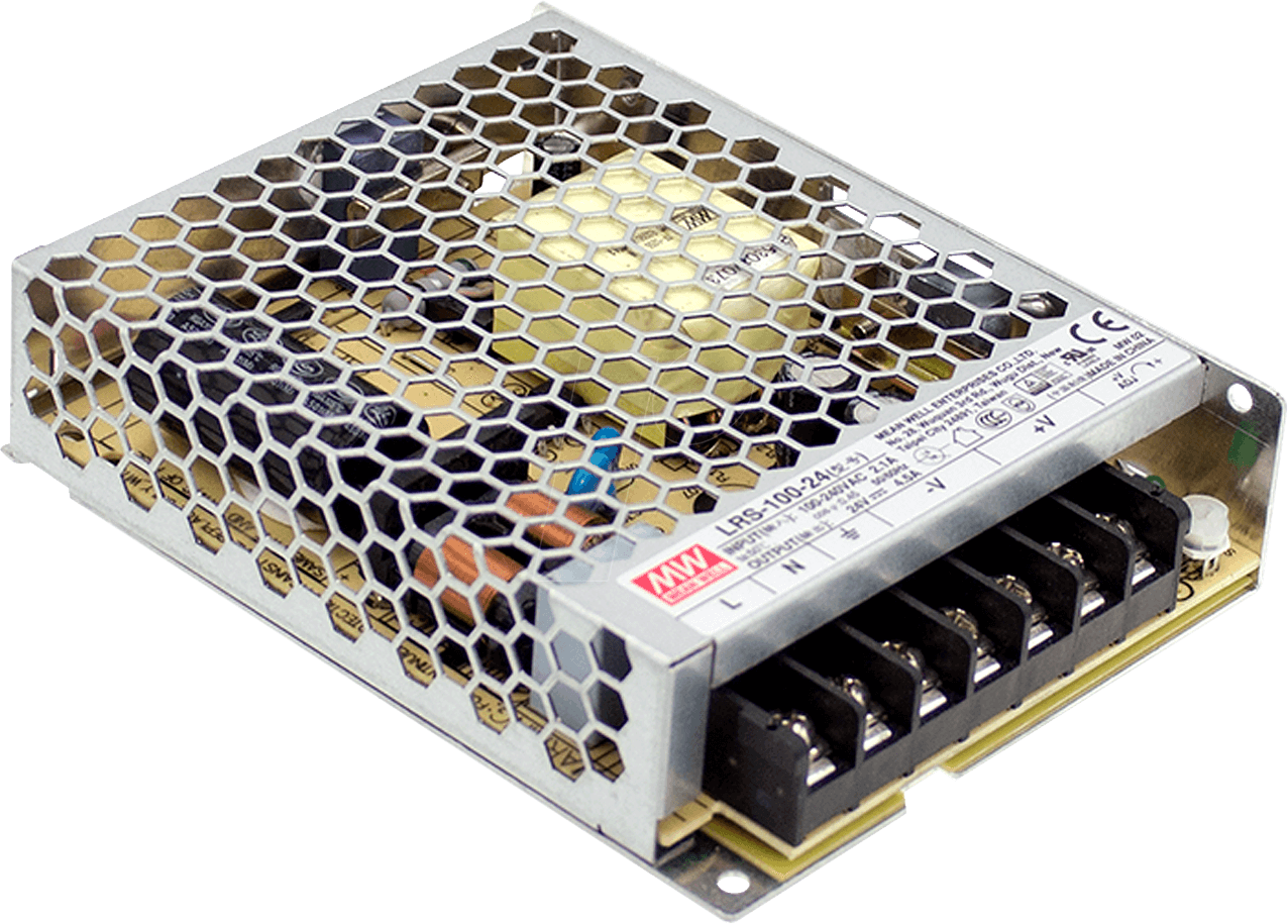 MW LRS-100-24 - Schaltnetzteil, geschlossen, 100 W, 24 V, 4,5 A