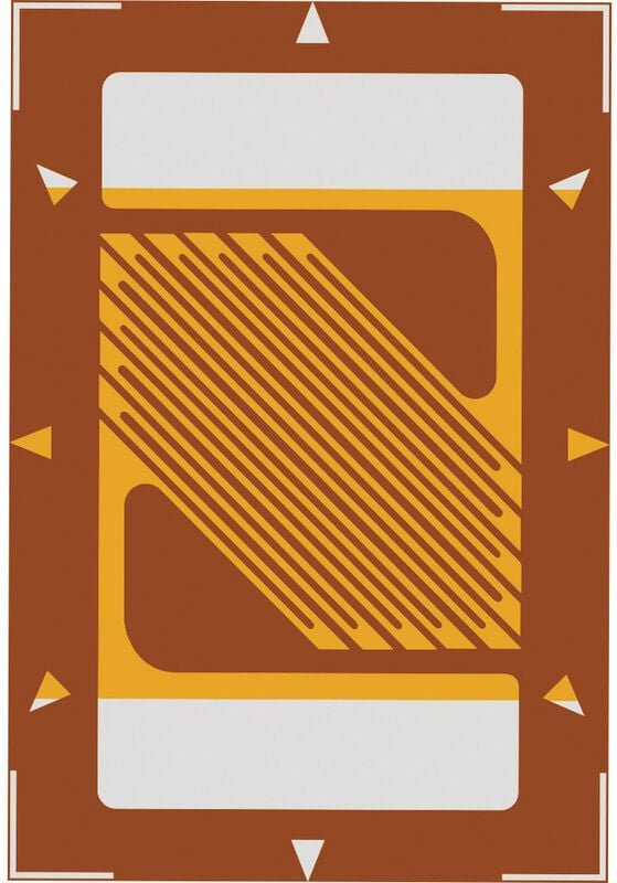 105624 Dehnmessstreifen 4 St. (l x b) 8.2 mm x 5.4 mm