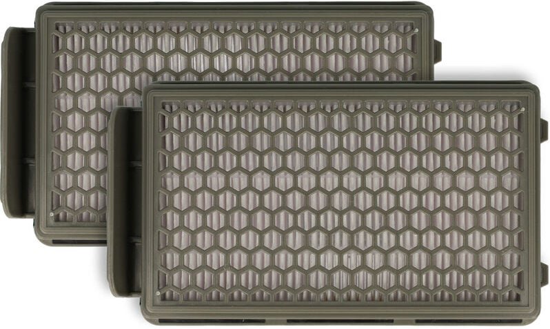 Filterset 2x Staubsaugerfilter kompatibel mit Rowenta RO3969EA, RO3985EA, RO3995EA, RO398, RO399 Staubsauger - hepa Filt...