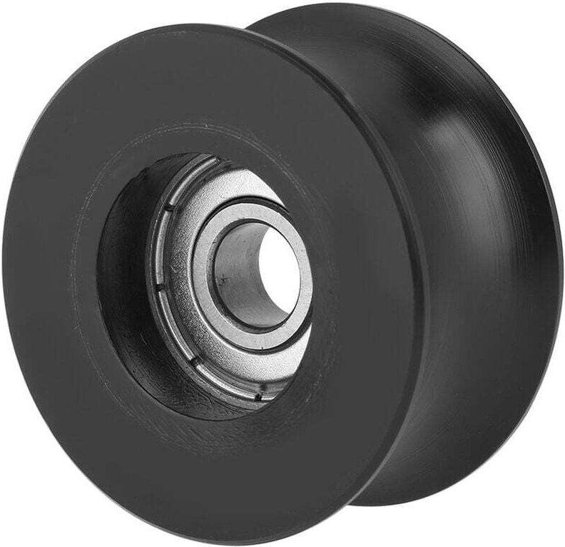 Stück U-Nut-Riemenscheibe 0840UU U-Nut-Rad U-Riemenscheibe Rollenführungsrad 8x40x20,7mm (4 Stück 8x40x20,7mm)