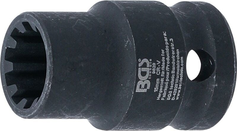 Bremssattel-Einsatz 10-kant für vag und Porsche sw 15 mm