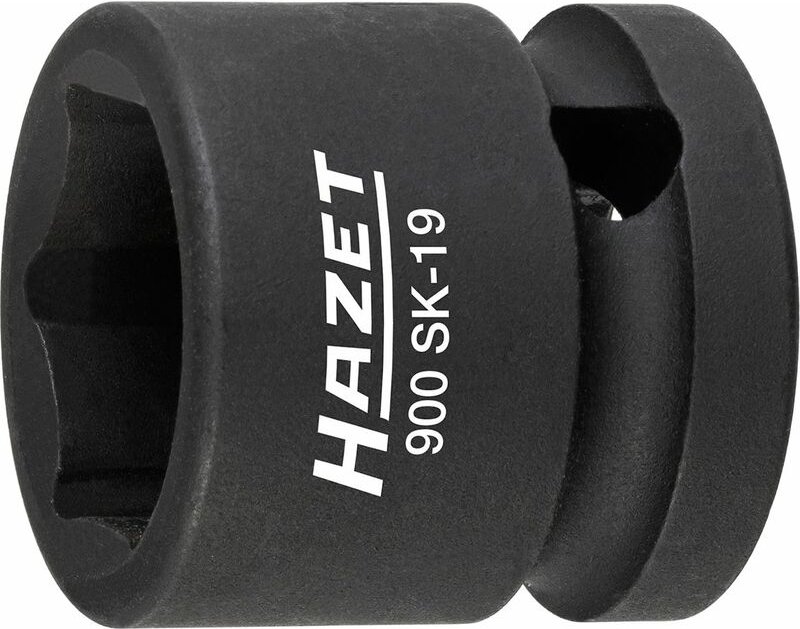 Hazet - Schlag-, Maschinenschrauber-Steckschlüssel-Einsatz (6kt.) 900SK-19 Vierk