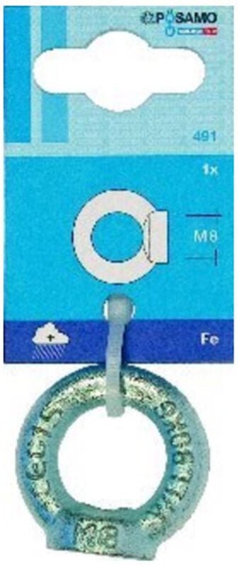 Thumbnail - Pösamo Ringmutter din 582 (sb) Zn m 6 a1