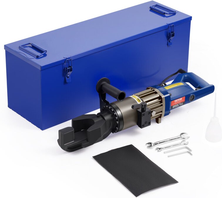 Elektrischer hydraulischer Bewehrungsbieger, 1500-W-Bewehrungsbiegemaschine, Biegen von bis zu 6–20 mm innerhalb von 4 S...