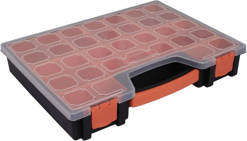 Quadrios - 23SA092 Sortimentskasten (l x b x h) 37 x 27.2 x 6 cm Anzahl Fächer: 15 feste Unterteilung