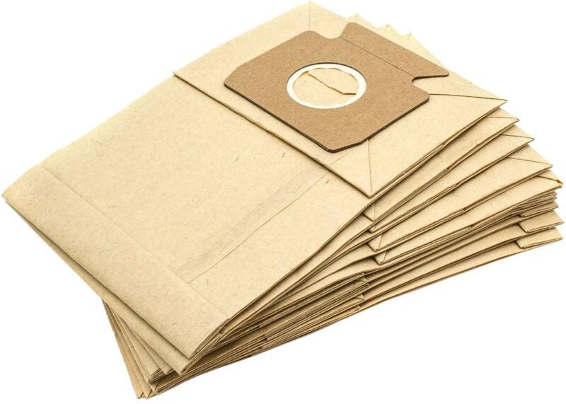 10x Staubsaugerbeutel kompatibel mit Miele S128, S129, S130, S131, S132, S126, S127 Staubsauger - Papier, Typ b, 27cm x ...