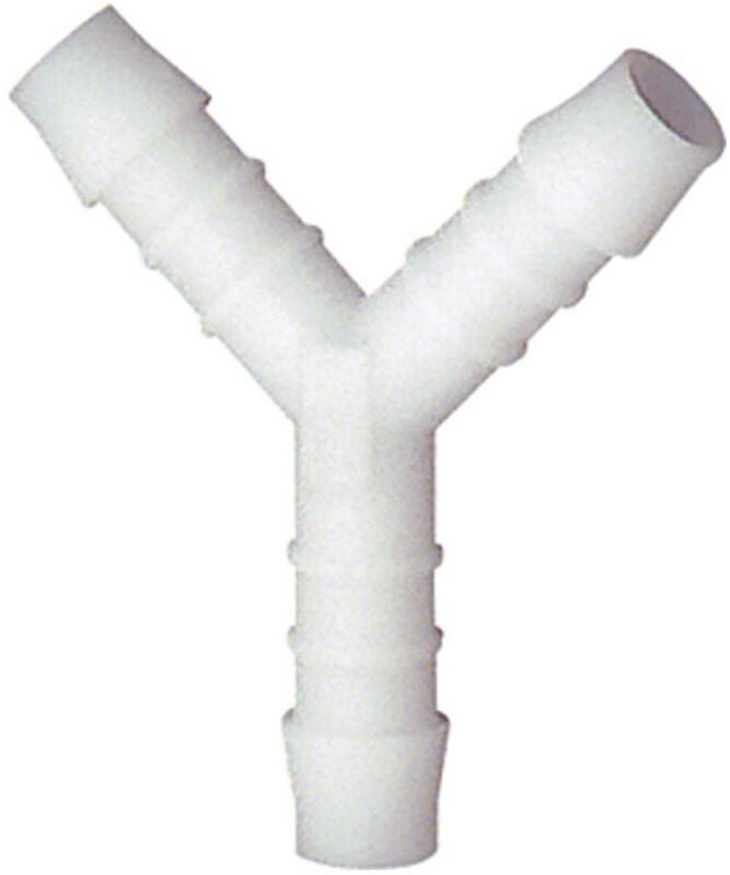 Y-Schlauchverbindungsstutzen, für Schlauch lw 8, Winkel 90°, pom - Riegler