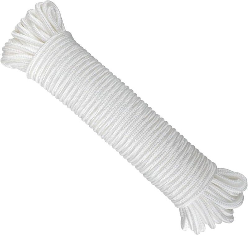 mm weißes Paracord, 30 m dickes Nylonseil für Schlauchboote, Wäsche, Markisen, Gartenbefestigungen, Bastelprojekte und C...