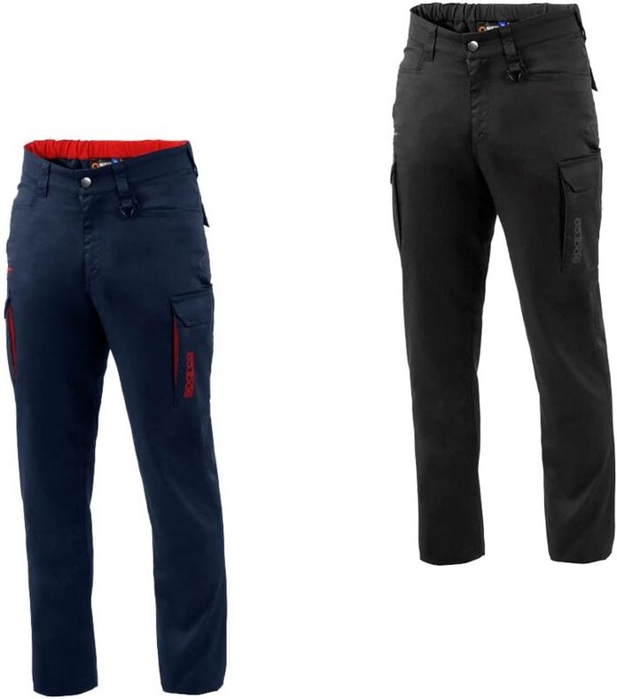 Sparco Vermont Arbeitshose - XL - Schwarze