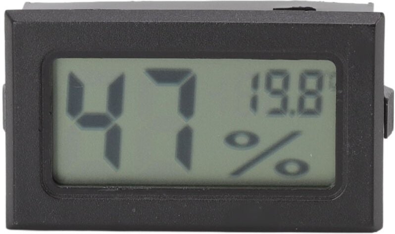 Eosnow - Elektronik -Thermometer Hygrometer Zigarrenschachtelschrank Feuchtigkeitsanzeige