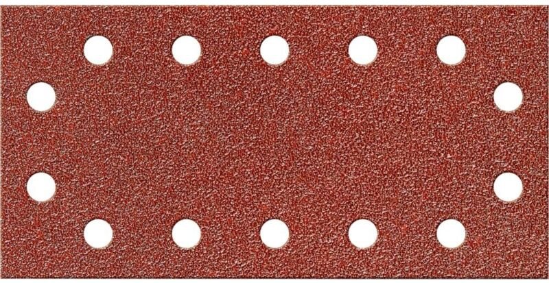 Schleifstreifen.Kor.10St. 115x280mm,K120,14L. Fortis