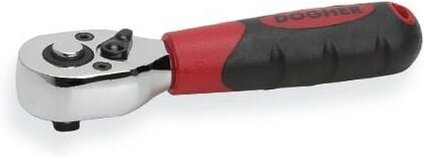 Kurzer Umschalt-Ratschenschlüssel 1/4 72D Dogher 510-002