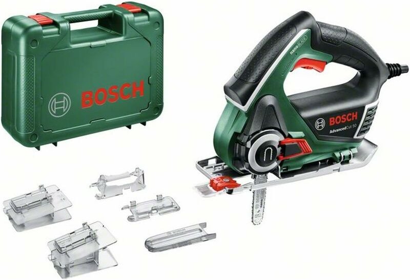 Bosch - Stichsäge AdvancedCut 50 500 w 7.800 min/1 Mikro-Kettensäge Nanoblade