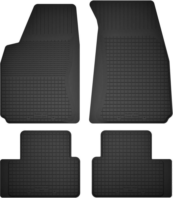 Gummifußmatten, 4er-Set, universell passend für: Honda CR-Z Coupé (2010-2016)