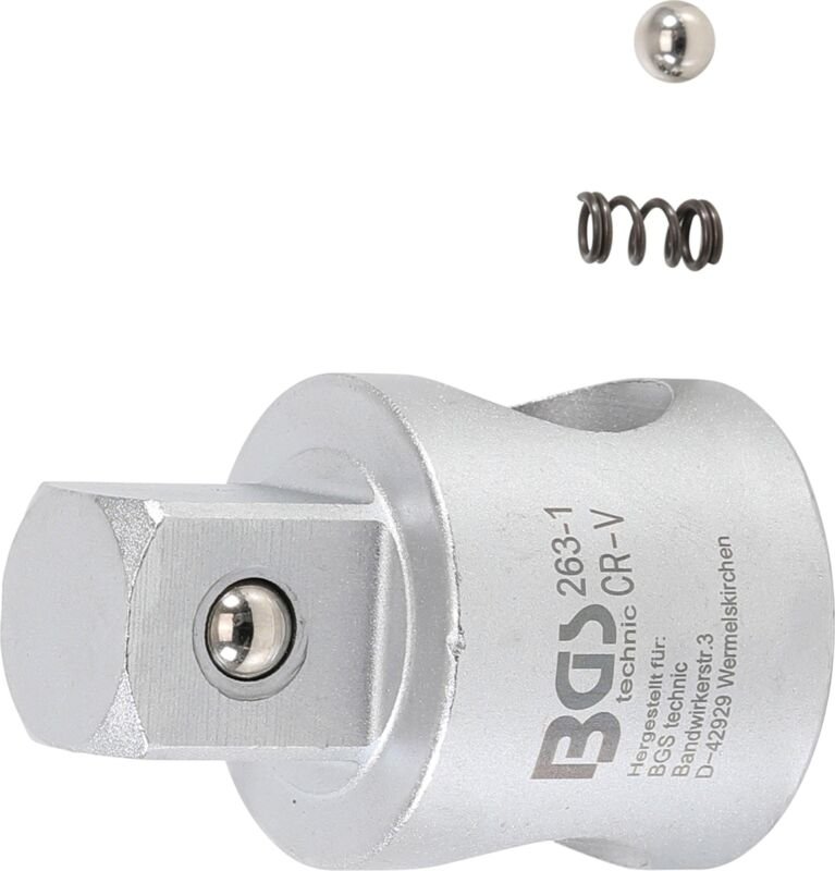 Thumbnail - Bgs Technic - Gleitgriff-Adapter für Verlängerungen Abtrieb Außenvierkant 20 mm (3/4')