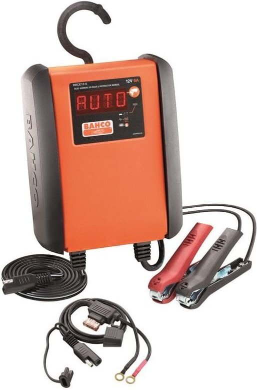 Bahco - Batterieladegerät Erhaltungsladegerät 6 Ampere 12V Batterie kfz Auto