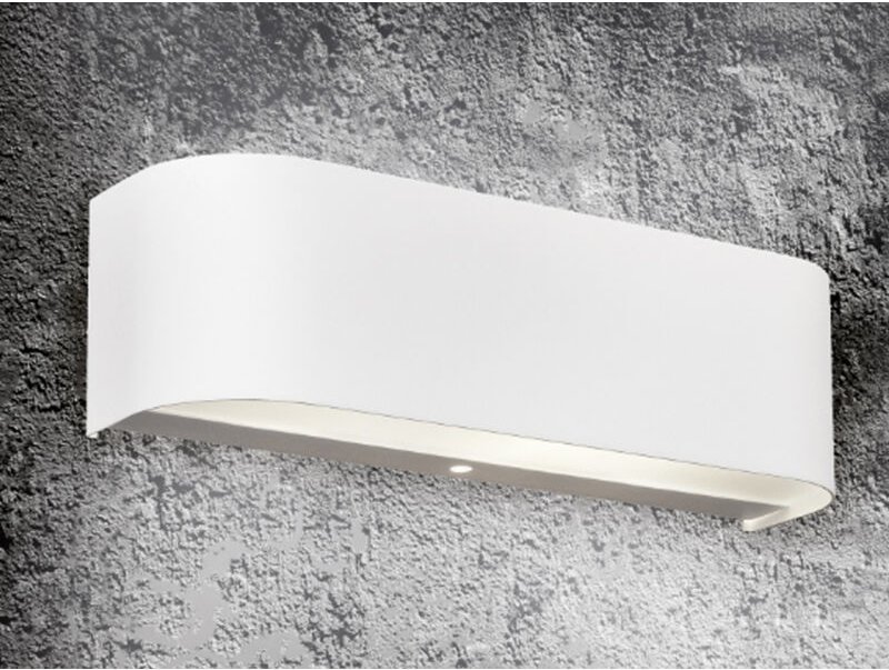 Up and Down LED Innen Wandleuchte ADRIANO in Weiß, Breite 30cm