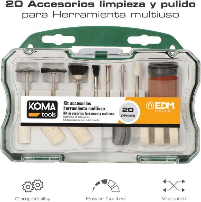 20 KOMA-Zubehör für Multifunktionswerkzeug 08709 - 08735